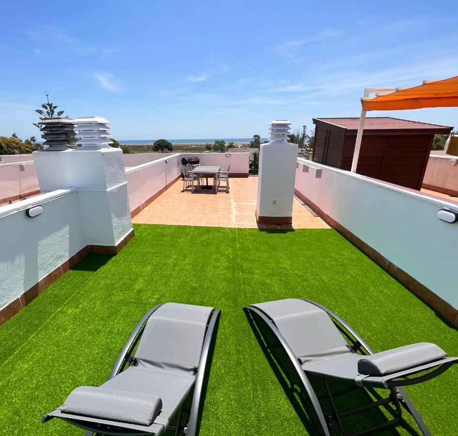 Vistas Al Mar Playa Eucaliptus, Con Solarium Privado Daire L'Eucaliptus Dış mekan fotoğraf