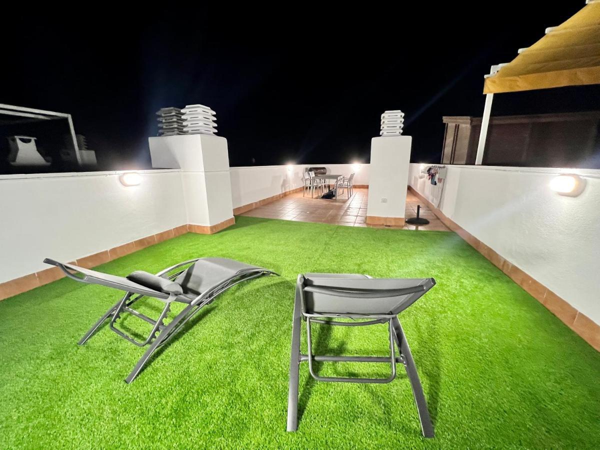 Vistas Al Mar Playa Eucaliptus, Con Solarium Privado Daire L'Eucaliptus Dış mekan fotoğraf