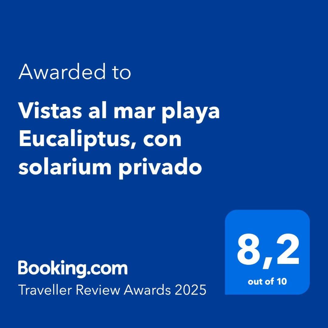 Vistas Al Mar Playa Eucaliptus, Con Solarium Privado Daire L'Eucaliptus Dış mekan fotoğraf